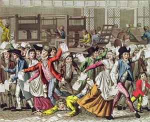 La libertad de prensa, 1797 de French School